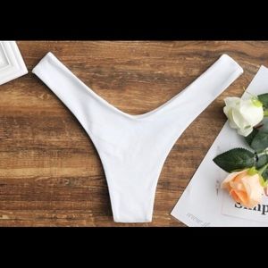 White Bikini Bottoms